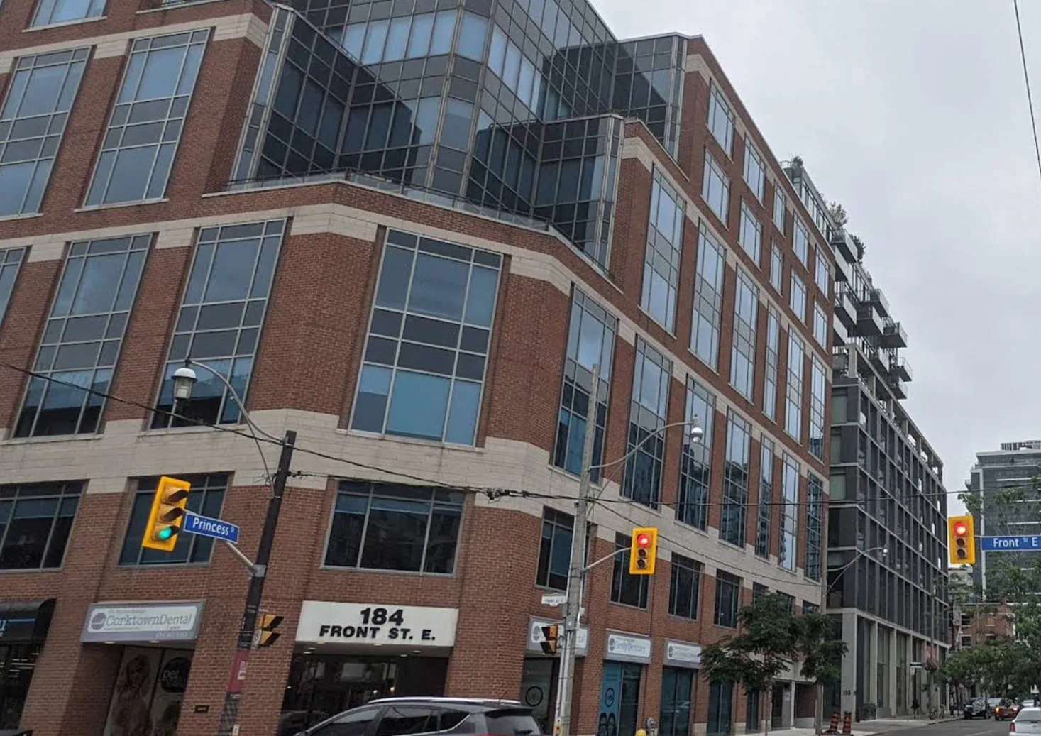 Clear's Toronto office at 184 Front Street East